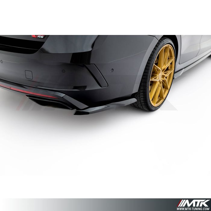 Lames latérales arrière Maxton V5 Skoda Octavia RS MK4 Berline break Phase 2 2024>